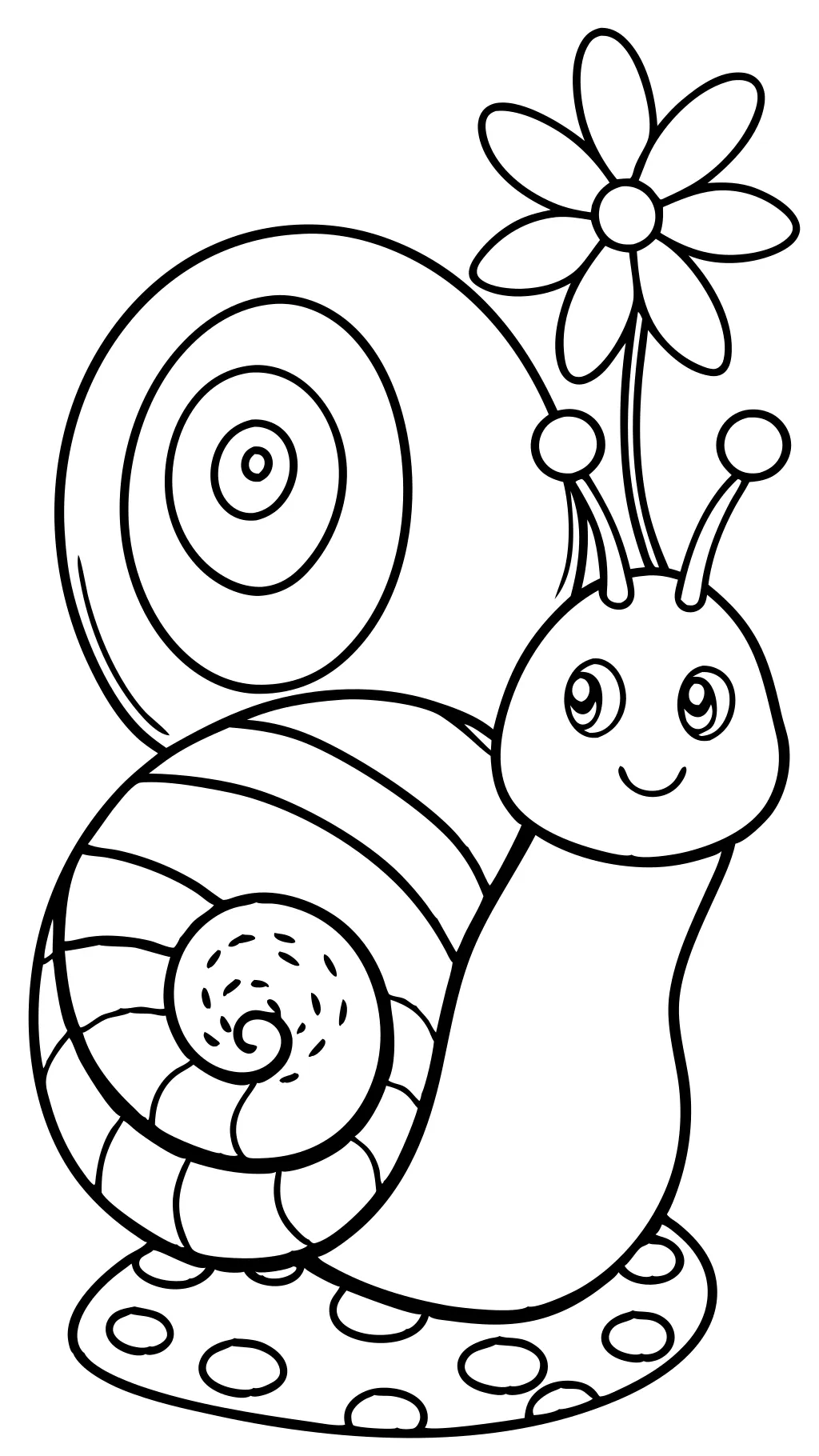 snail coloring pages